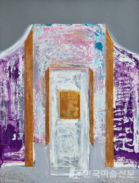 SIZA_113SIZA_113, 2021, Acrylic & Oil on Aluminum panel, Mixed Media, 55 x 42 x 3cm