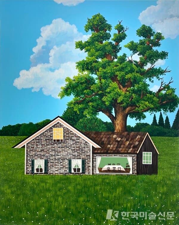 완연한 봄, 김수연김수연, 완연한 봄 72.7 x 90.9cm acrylic on canvas 2023