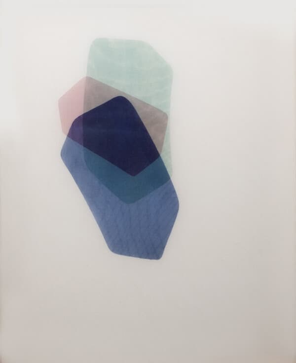 Contatto F23112023, Pigment on fabric, 91 x 72.5cm