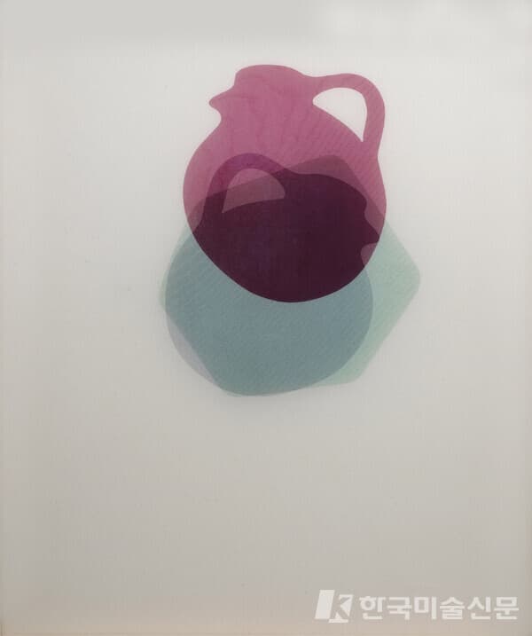 Contatto F23082023, Pigment on fabric, 72.6 x 60.5cm