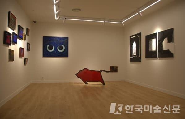 이정 갤러리, 문인수 개인전 '숨, 가득한 벽, 몸짓의 흔적'