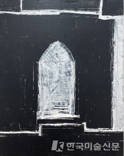 Window문인수 Moon Insoo [Window] oil on canvas 99.5 x 80cm 2023