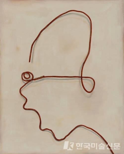 놀란척하기 Prentending to be surprised91 x 73(cm) / 2021