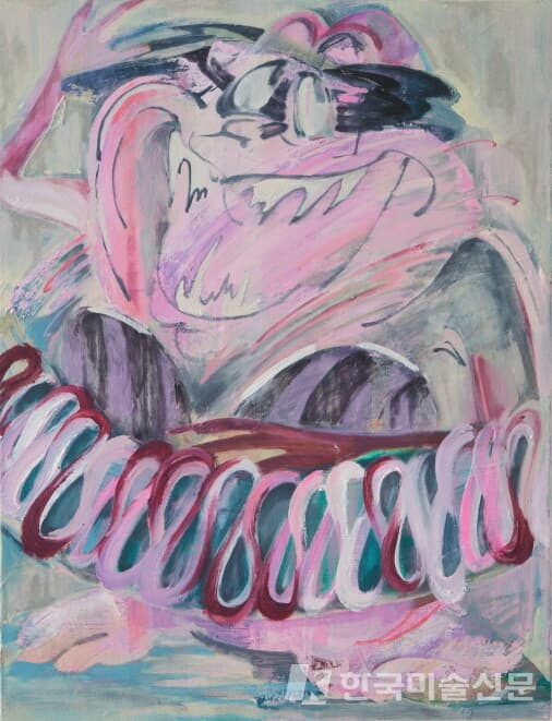 I respect my Unnie 8 박지수, 2022, Oil on canvas, 65.1x50.0cm