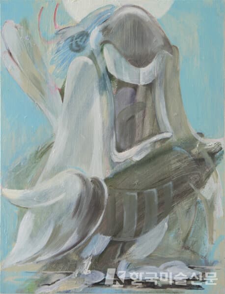 I respect my Unnie 9 박지수, 2022, Oil on canvas, 65.1x50.0cm