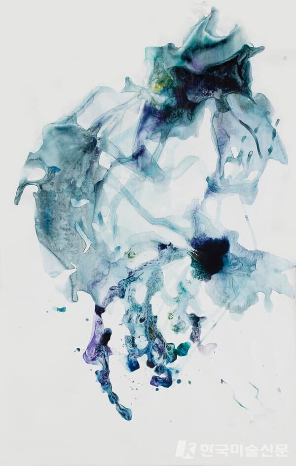 Untitled 160 X 100 Cm Acrylic On Canvas 김예린 2017
