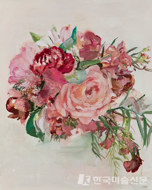 Still Life 정물&nbsp;100x80cm, oil on canvas, 2022 (정상곤作)
