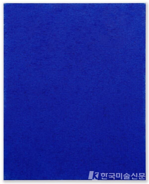 갤러리 신라 김춘수 KIM Tschoonsu, 울트라-마린 22126 ULTRA-MARINE 22126, 2022, 캔버스 위에 유화 Oil on canvas, 162.2x130.3cm