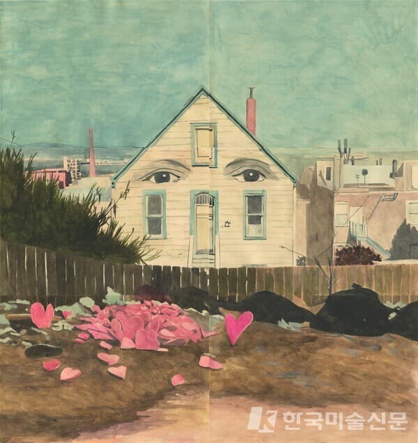 아라리오갤러리 노상호, THE GREAT CHAPBOOK 4 - HOLY, 60.6x60.6cm