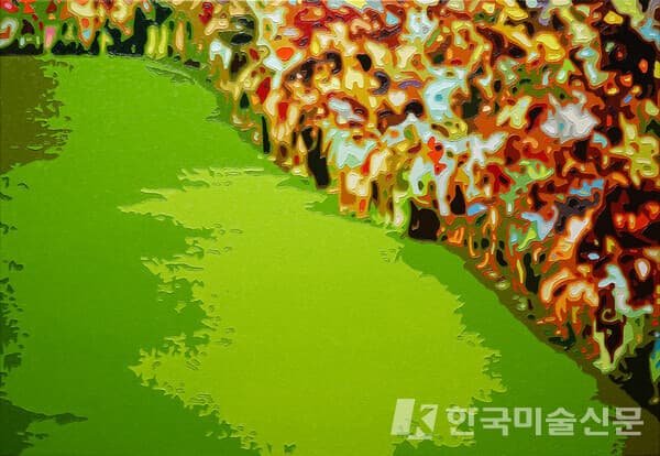 예원화랑 문호 MOON Ho, 그 순간 The Moment, 2022, 캔버스에 유채 Oil on canvas, 97.2 x 162.3 cm