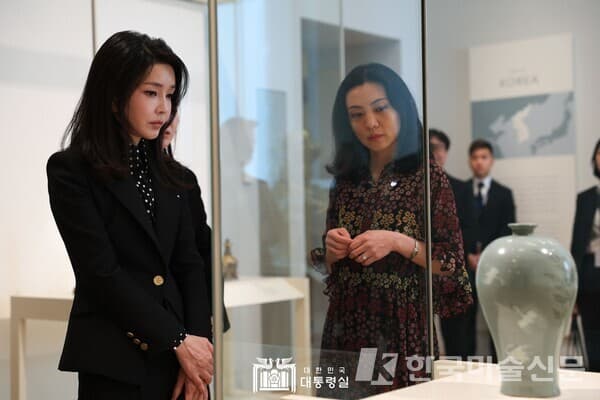 김건희 여사, 보스턴 미술관 방문...“문화·예술 부문 양국 간 교류 확대 희망”
