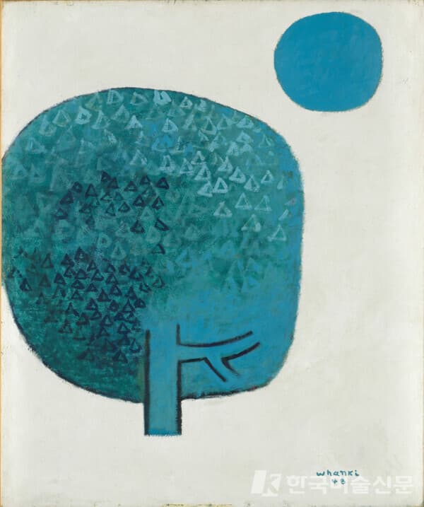 달과 나무 (1948) (사진=환기재단&middot;환기미술관 제공)