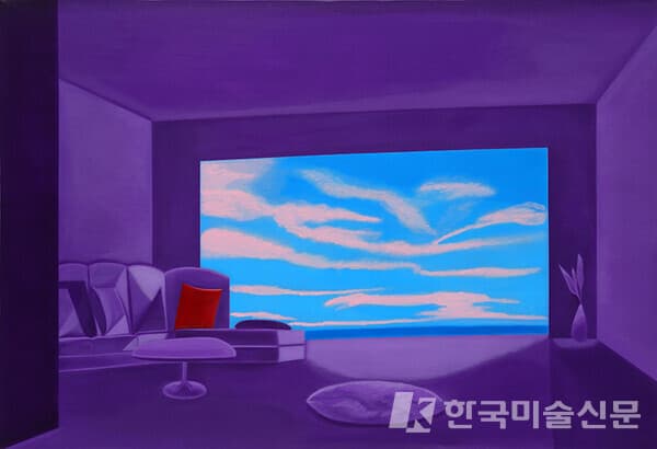 김수연, Space 041 97x145.5cm, Oil on canvas, 2021
