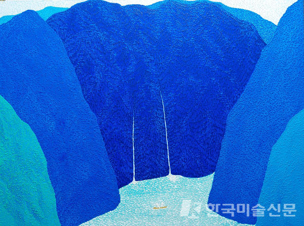 A Story of Home Town.정영모 A Story of Home Town 116.8x91.0cm Mixed coloring 2022
