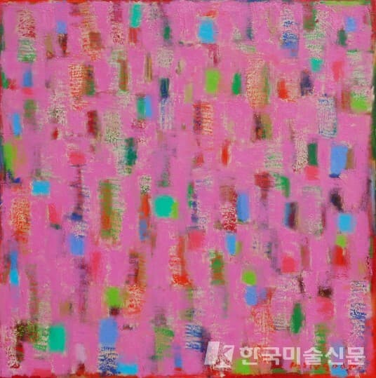 flaneur.65 x 65 cm Oil on Canvas 2018