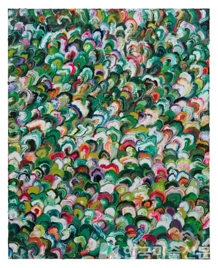 이소윤, Untitled&nbsp;2019, Oil on canvas, 162 x 130.3 cm