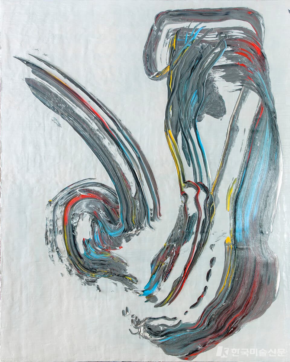 2019. Cosmic force D19-15, Painting on Canvas, 162x130cm(100호) (47)