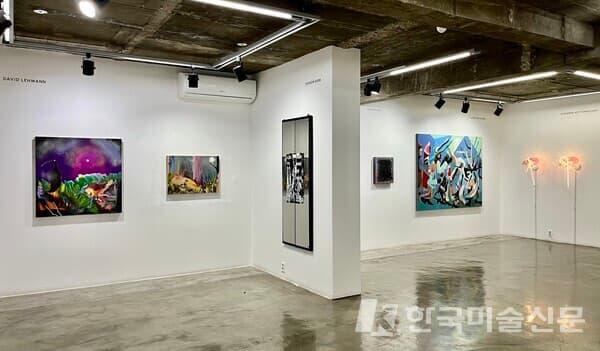 From Berlin to Seoul_삼청동 초이앤초이 갤러리_데이비드 레만, 남신오, 로버트 판, 수잔느 로텐바허 (사진=초이앤초이갤러리 제공)