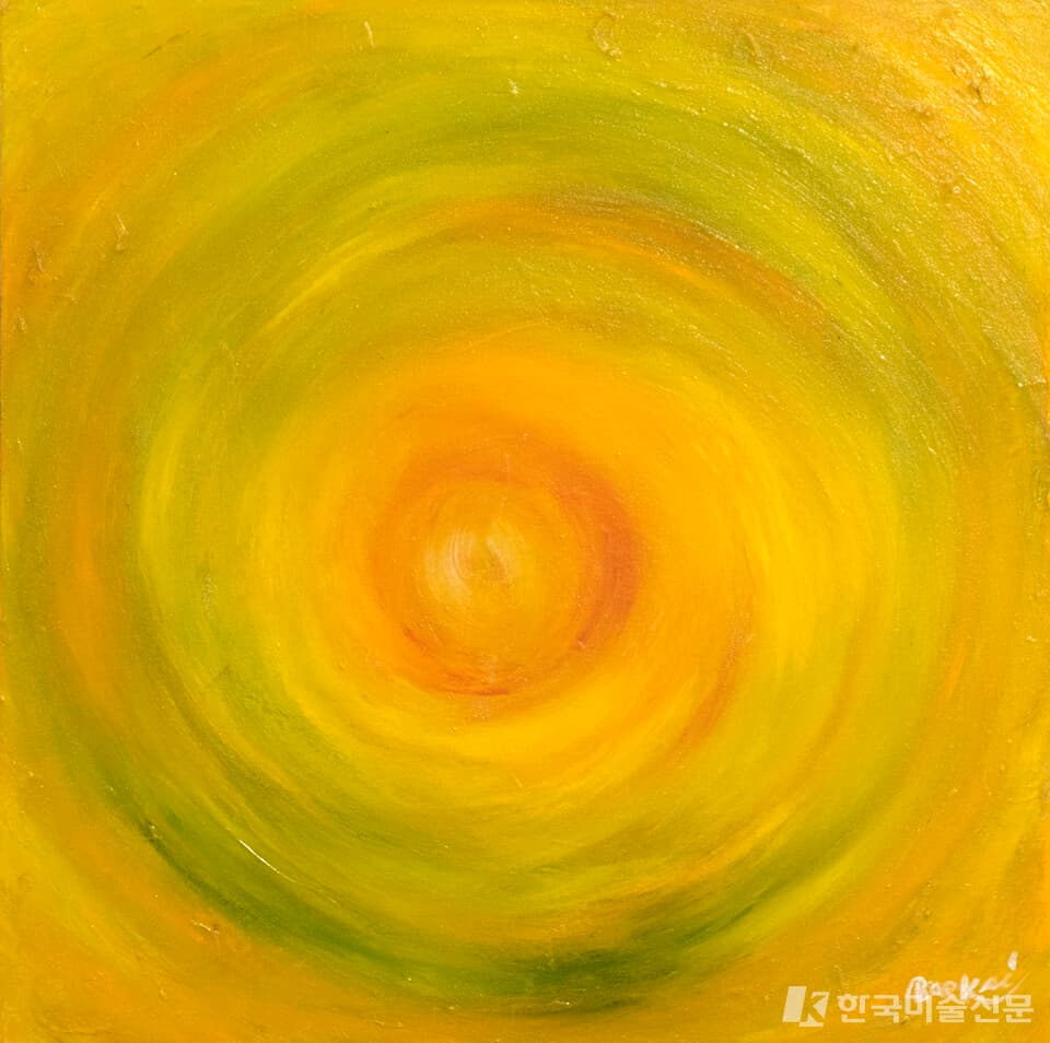 명상화 만다라#20 &nbsp;(60x60 Mixed materrial on canvas 2023)