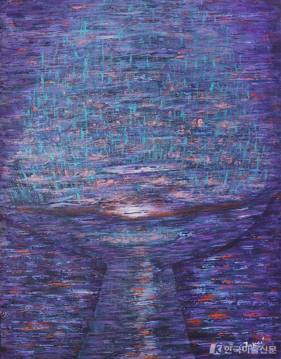 명상화 이슬속에 만다라 #4( 116.7x90