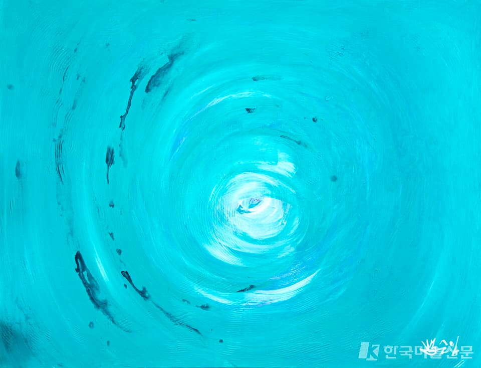 명상화 빛을 품다. (116.8x91.0 Mixed materrial on canvas 2022( )