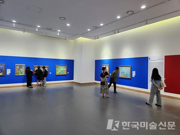 '불멸의 화가, 빈센트 반 고흐 레플리카 체험 전' 전시장 모습(사진=조아라 기자)