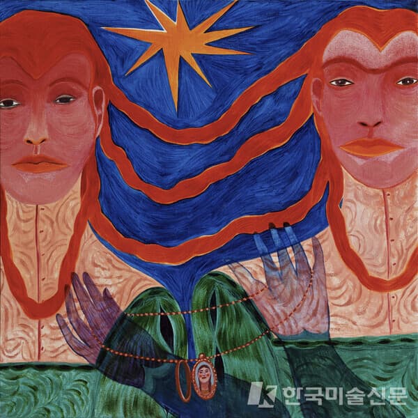Shining&nbsp;Oil on canvas, 50x 50cm, 2023
