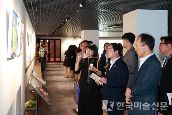 남양주시, &lsquo;우리가 그리는 상상 더 이상을 잇다&rsquo; 미술 전시회 성황리 오픈