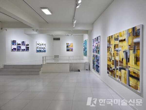 박은진 개인전 '파동' 전시장 전경 (사진=이미희 기자)