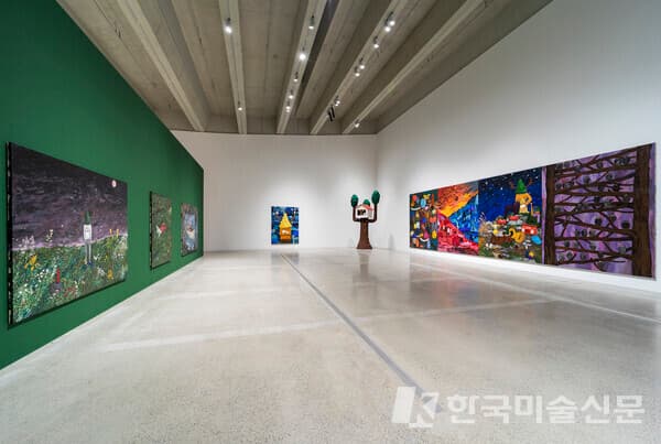 유이치 히라코 개인전이치 전시를 연 스페이스 K 서울의 전시전경. 출처 스페이스 K 서울