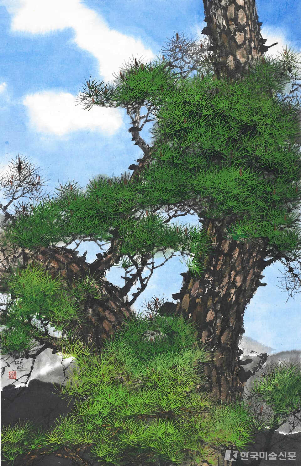 아연 정숙모 작가_ 솔향기