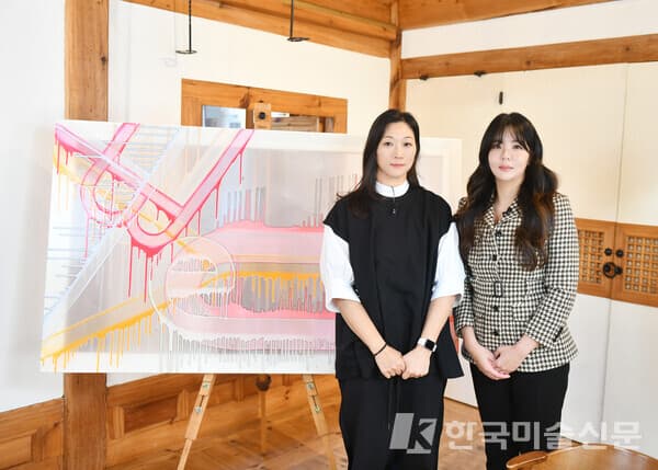 &nbsp;박윤경 작가, 최고운 (자료: 서커스TV 최고운의 아트테크)
