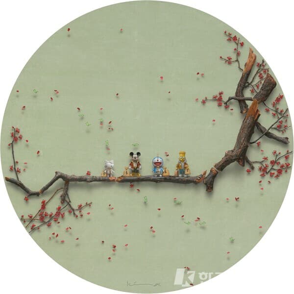Art Miami 2023에 출품과 동시에 솔드아웃 된 [After the Show - JUNSIK KIM (2023)] ⓒ한국미술신문/Image courtesy of JUNSIK KIM