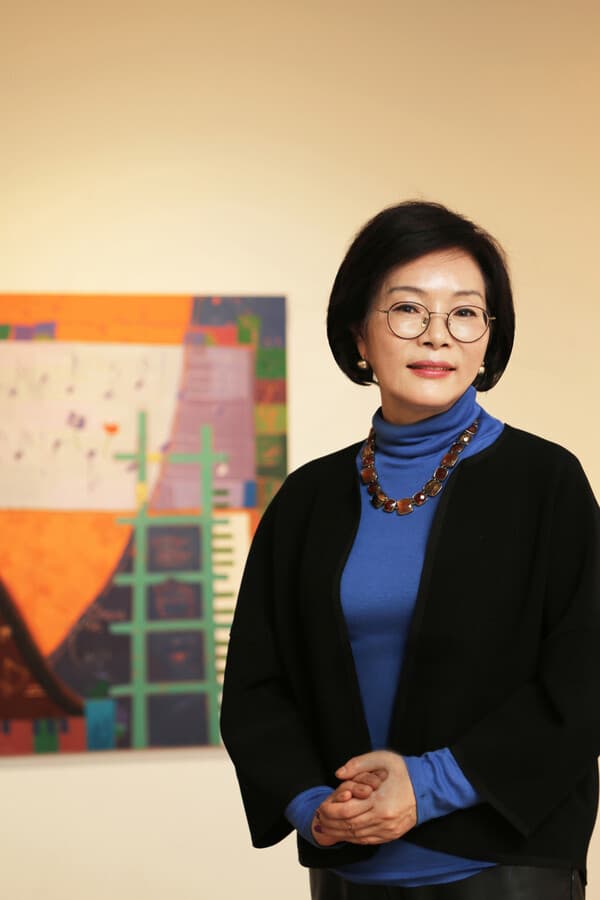 최지아 작가 개인전 '음악이 그림에게'.."위로와 휴식이 그림의 목적"
