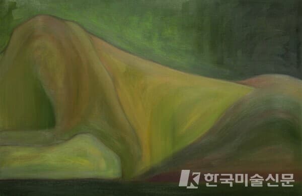이연주_엄마잠, 60.6x90.9cm , Oil on canvas, 2022