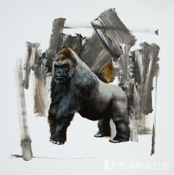 Life - 生 (생)&nbsp;65&times;65cm, Oil on canvas, 2024