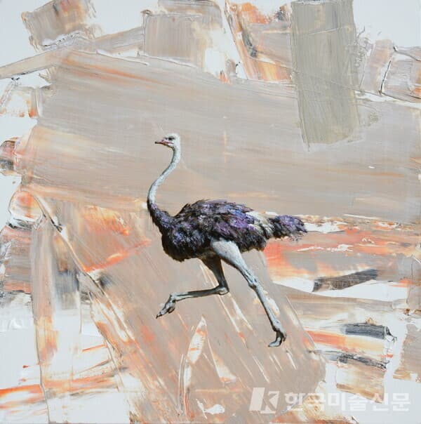 Life - 生 (생)&nbsp;生 (162x97cm, oil on canvas, 2024)
