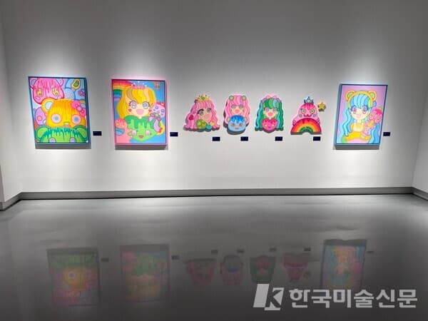 전시전경, 이사라 작가 작품