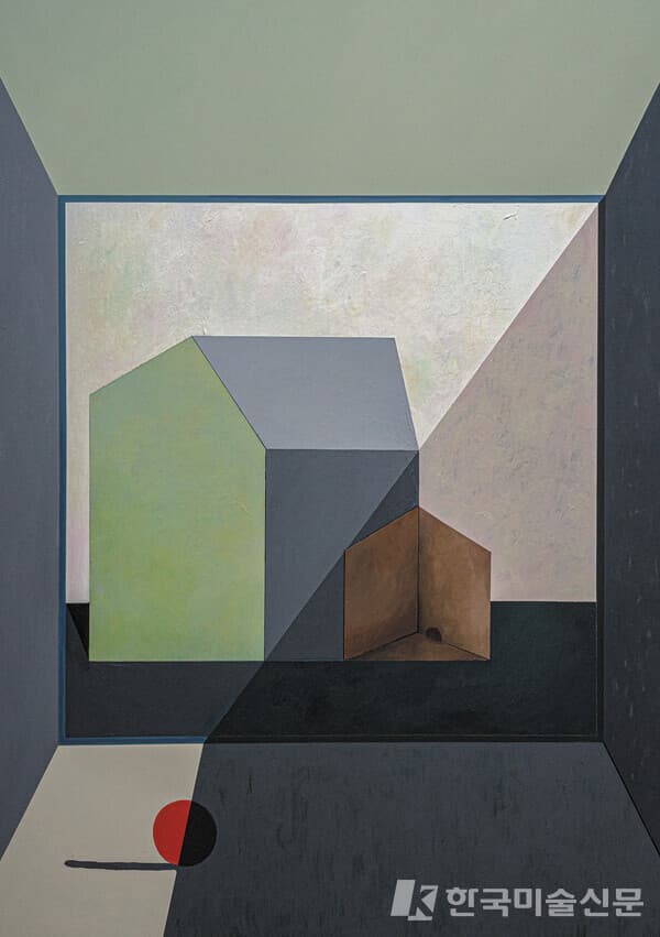 오유라, YOURA'S ROOM #5, 2002, 캔버스에 아크릴, 130 X 162 cm