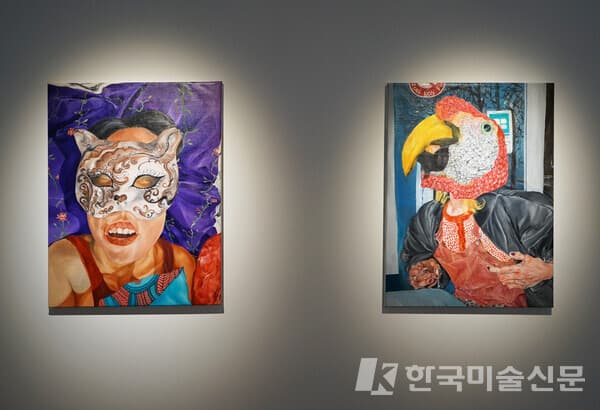 이마레 작가 작품. 이소이 기자