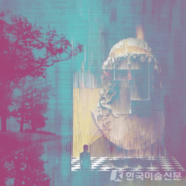 손 진,&nbsp;&nbsp;Digital printing65x65cm2023