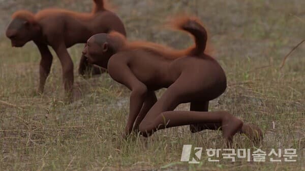 장 푸타오,&nbsp;&lsquo;일광과 모발&rsquo;, 3D animation
