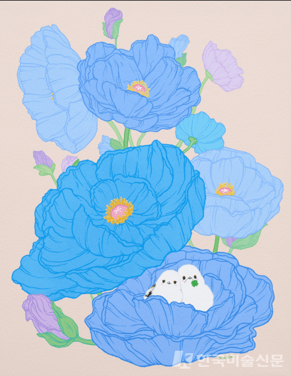 Hide and seek119 40.9x31.8cm gouache (watercolor, acrylic) on paper 2023