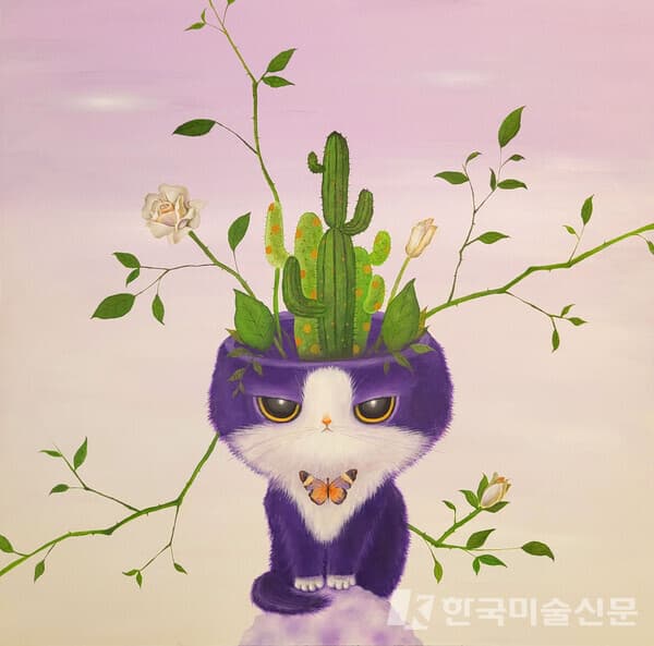 공중묘 Floating Cat, 아세움(Aseum) 작가