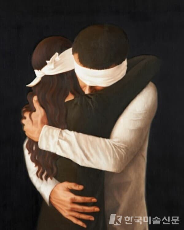 Study 8, 162cm X 130.3cm, Oil on linen, 2014. 출처, 스페이스 수퍼노말