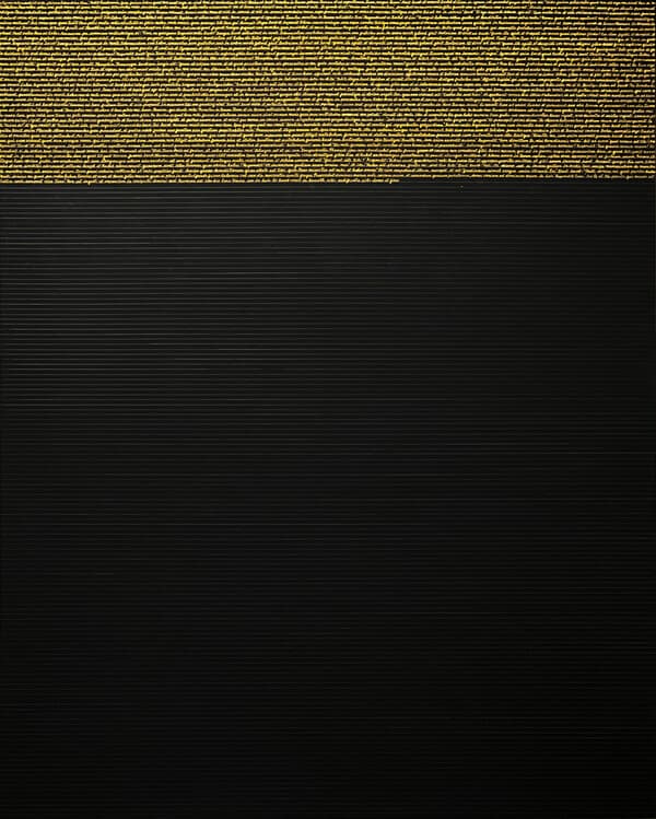 GENESIS_Homeostasis_2302 . Mixed media_Graphite, Gold Powder, 162x130cm, 2023