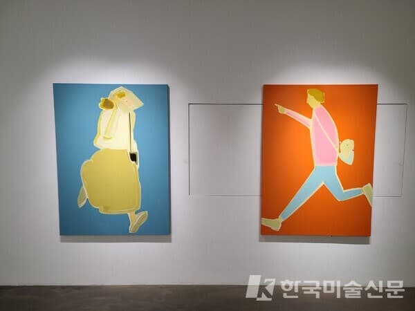 백윤조 개인전을 연 갤러리 조은의 전경. 출처 갤러리 조은