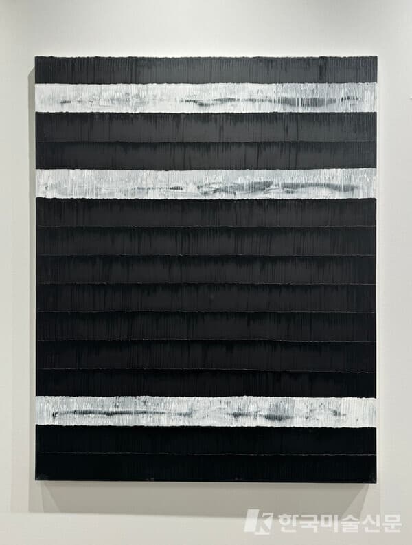 H.K. Kwon, 22-10003200, 2022, huile sur toile, 162 X 130 cm, Slag&Rx / 사진=진승우