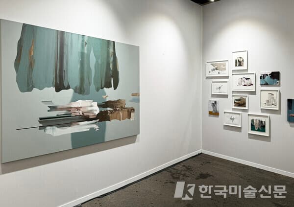 민정연 전시 전경, Galerie Maria Lund / 사진=진승우