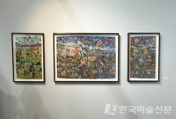 Agatha Piti&eacute; 전시 전경, Galerie Claude Bernard / 사진=진승우